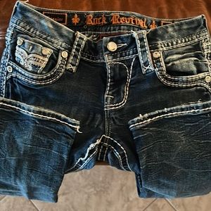 Rock Revival “shaylee” straight leg woman’s jeans